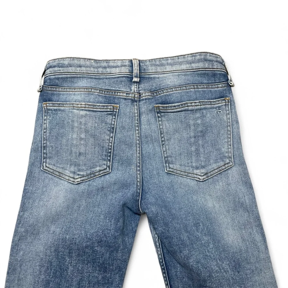 Rag & Bone Cate Mid-Rise Flare Light Wash Jeans Size 26 - Picture 6 of 6